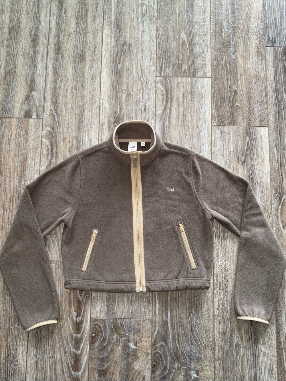 NWOT Aritzia TNA Fleece Zip Jacket